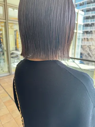 ミディアム ⭐️透け感カラー /齊藤容史⭐️のヘアスタイル