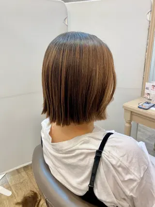 ショート 長嶋 花梨のヘアスタイル