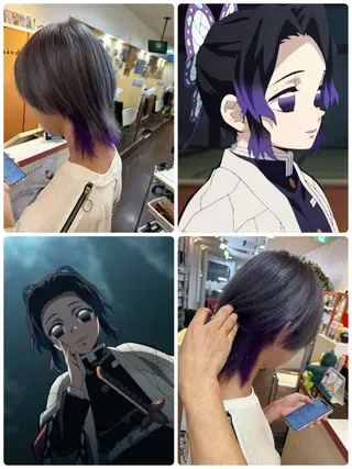 ショート カラー メンズ 今村公介 ブリーチ特化、派手髪のヘアスタイル