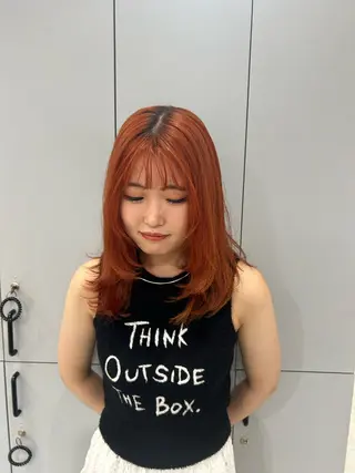セミロング hana _のヘアスタイル