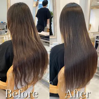 ロング パーマ ボブ& 髪質改善FUMIYAのヘアスタイル