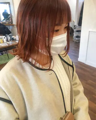 ショート カラー 江原 彩華のヘアスタイル