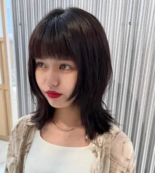 ミディアム ally hairsalon所属・Emi .のヘアスタイル