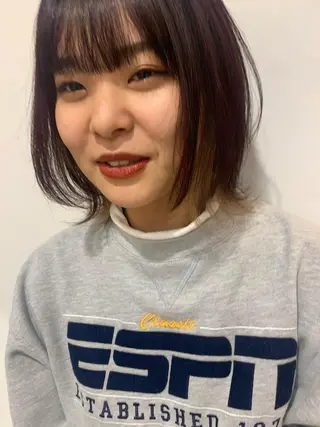 ミディアム カラー 中目黒🌼 🌼ハナのヘアスタイル