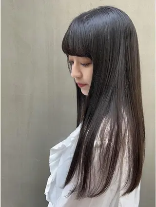 ロング 髪質改善🇰🇷レイ ヤーカット/艶透明髪のヘアスタイル