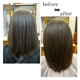 ミディアム スパニスト おおつかちなつのヘアスタイル