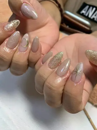 ネイル rukianail 新里のネイルデザイン