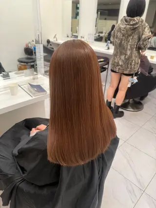 ロング カラー ヘアアレンジ 💗横浜美容室 💗HARUNAのヘアスタイル