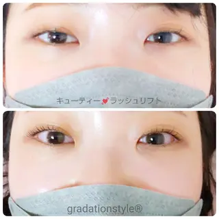 マツエク・マツパ 🎼グラデーション スタイル札幌♫*✧のマツエク・マツパデザイン