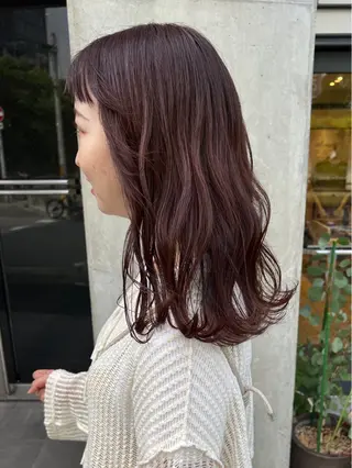 ロング カラー カラーモデル🪄 ひなのヘアスタイル