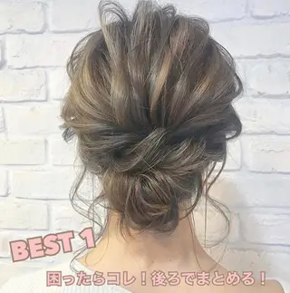 ヘアアレンジ 白髪ぼかしハイライト 着付けヘアアレンジのその他イメージ