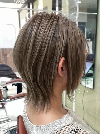 ミディアム カラー 井上 武輝のヘアスタイル