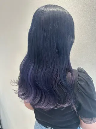 ロング カラー 💘韓国カラー💘 クルミのヘアスタイル