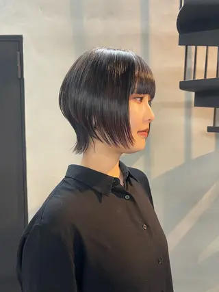 ショート 柏 ウルフ/レイヤー 田中佐和🐺のヘアスタイル