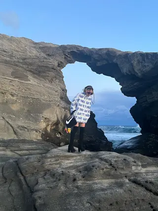 ロング カラー ヘアアレンジ ブリーチ超特化美容師 ☯️ルカ✡️💫のヘアスタイル