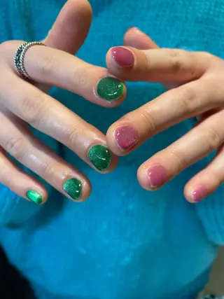 ネイル AOI✩⡱ y2kネイルのネイルデザイン