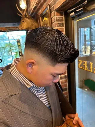 ショート メンズ 山﨑 彰太のヘアスタイル