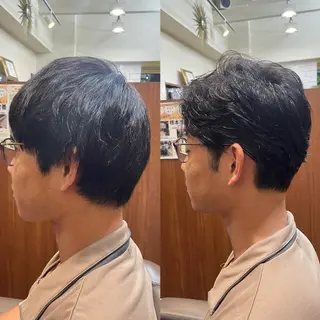 ショート パーマ トレサンパ所属・💈トレサンパ 💈金山駅✂︎愛実のヘアスタイル