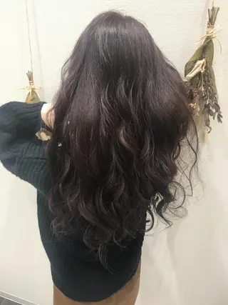 ロング カラー Miku❇️ フェイスレイヤーのヘアスタイル