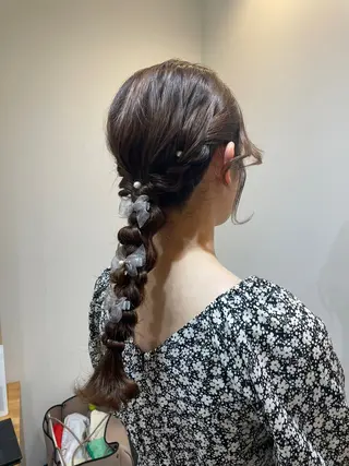 ヘアアレンジ 高尾 成紀のヘアスタイル