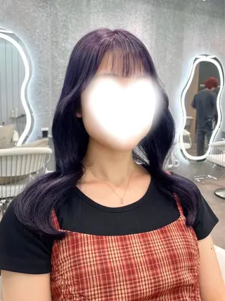 ロング 大宮🤍髪質改善 韓国ヘア🪽なるのヘアスタイル