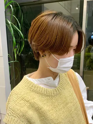 ショート aoi /パーマ /まるみショートのヘアスタイル