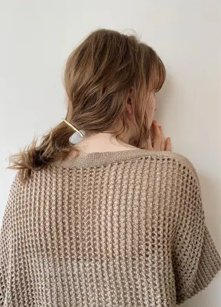 カラー tete nico所属・似合わせ/ヘアカラー nanami🌸のヘアスタイル