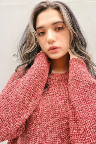 セミロング カラー パーマ 似合わせカラーパーマ 🌿kitin米川のヘアスタイル