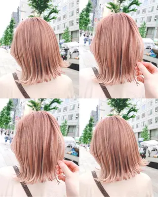 ミディアム カラー 【悩み解決！美髪へ】 店長 平間 響のヘアスタイル