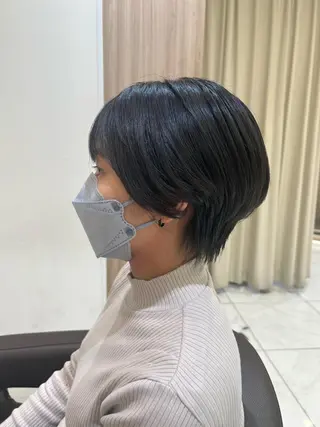 ショート 顔周り/韓国レイヤー junkaのヘアスタイル