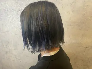 ショート カラー vato マンツーマンサロンのヘアスタイル
