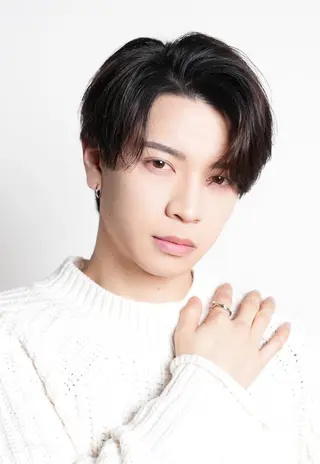 ミディアム パーマ メンズ シースルーマッシュ/ メンズ/KYOHEIのヘアスタイル