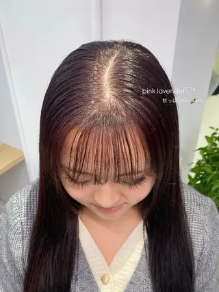 ロング カラー Lomalia Yuzukiのヘアスタイル