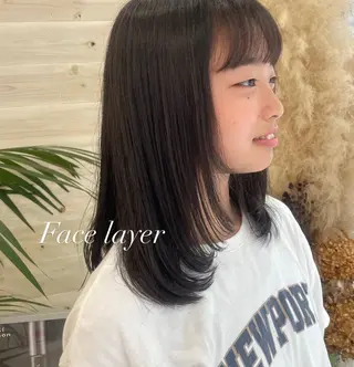 ミディアム カラー ヘアアレンジ hana✿ /透明感カラーのヘアスタイル