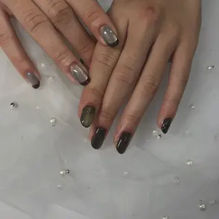 セミロング 辻 真奈加のネイルデザイン
