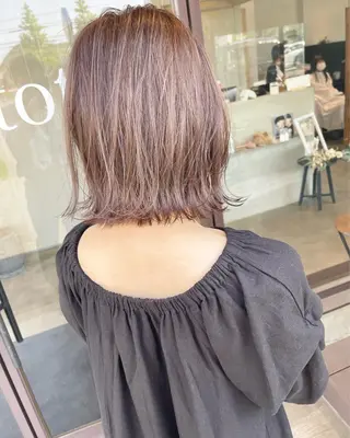 ミディアム 各務原/カラー/ブリ ーチお任せください!のヘアスタイル