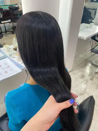 セミロング aoi ♡グレージュ ・ベージュカラーのヘアスタイル
