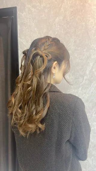 ヘアアレンジ men's&ladys J'sGrace【メンズアンドレディース ジェイズグレイス】所属・🌻J'sGrace /JUMA🌻のヘアスタイル