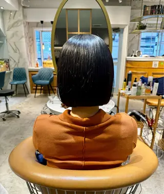 ミディアム 髪質改善/ボブ /韓国/erikoのヘアスタイル