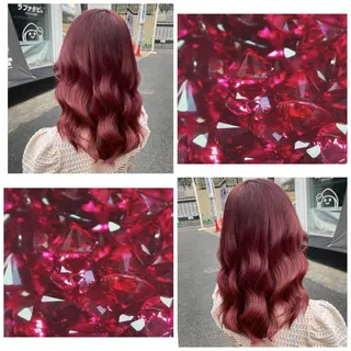 カラー デザインカラー MIKU🦋のヘアスタイル