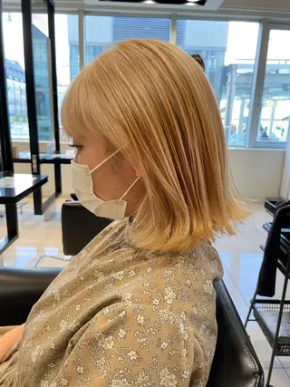 ミディアム 福原 未来のヘアスタイル