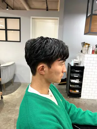 パーマ メンズ ROCCOeast Rukaのヘアスタイル