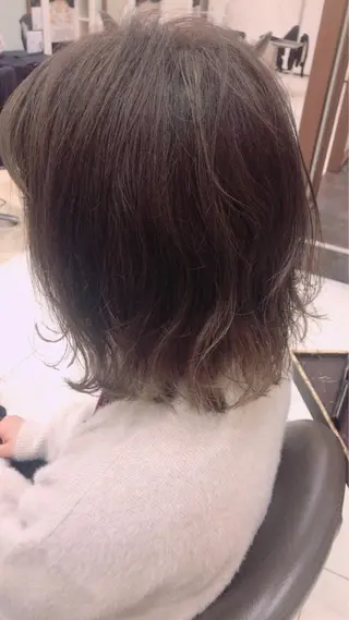 ミディアム 韓国レイヤー/髪質 改善/縮毛🤍吉田のヘアスタイル