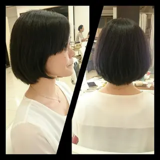 ショート キンジョウ エナミのヘアスタイル