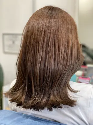 ロング カラー Snaly カラー特化ページのヘアスタイル