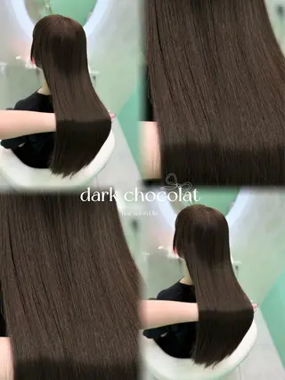 ロング カラー Ella所属・nana【艶髪】/ レイヤー/縮毛矯正のヘアスタイル