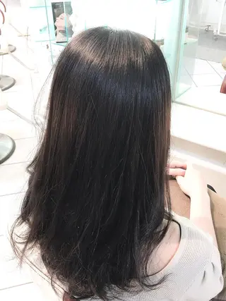 ロング 保住 亮太のヘアスタイル