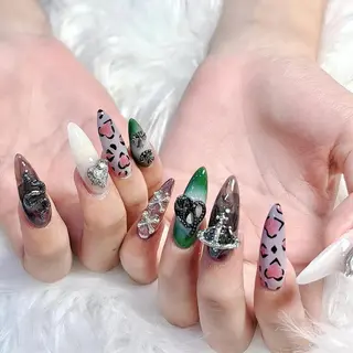 ネイル 💎渋谷💎 韓国風ネイルのネイルデザイン