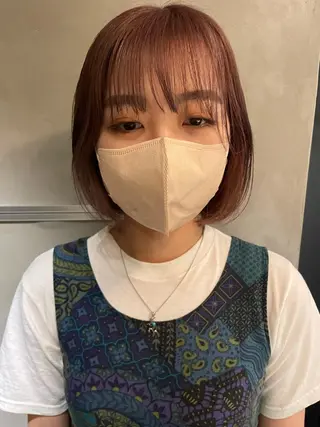 ミディアム カラー classic 新横浜所属・大人girly🛋️ 🤍yukakoのヘアスタイル