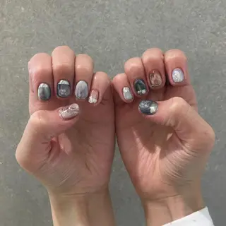 ネイル 【似合わせ提案】鈴木 舞のネイルデザイン